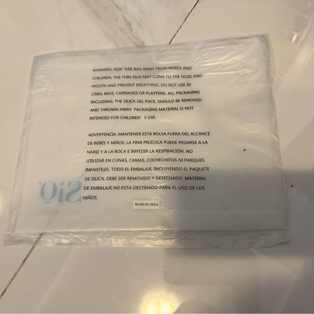 Clear cosmetic bag #16